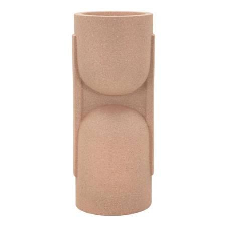 Porte-vase extérieur Nui – cache-pot design moderne – 38 x 36 x 91 cm (ouverture Ø 29 cm)