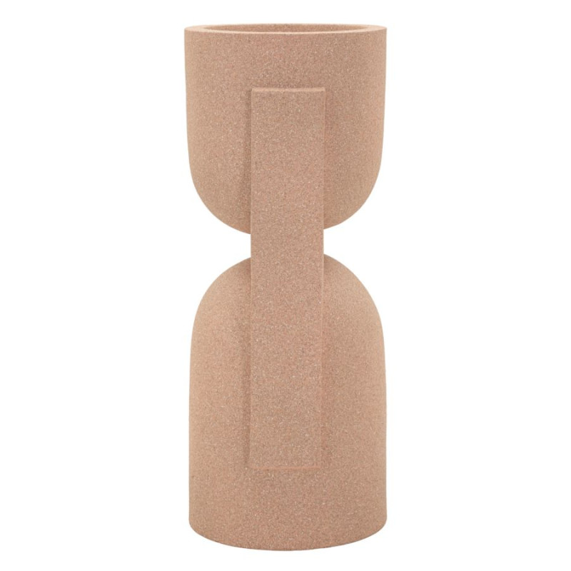 Porte-vase extérieur Nui – cache-pot design moderne – 38 x 36 x 91 cm (ouverture Ø 29 cm)
