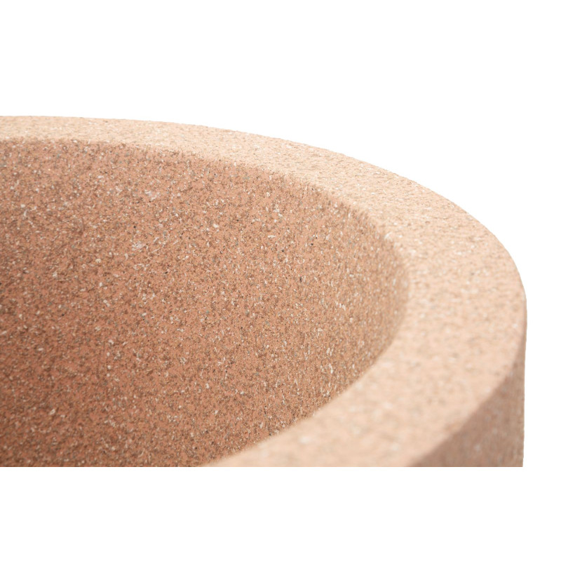 Porte-vase extérieur Nui – cache-pot design moderne – 38 x 36 x 91 cm (ouverture Ø 29 cm)