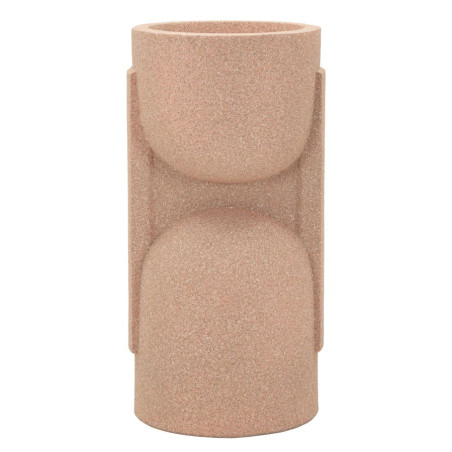Porte-vase extérieur Nui – cache-pot contemporain – 36 x 34 x 70,5 cm (ouverture Ø 27 cm)
