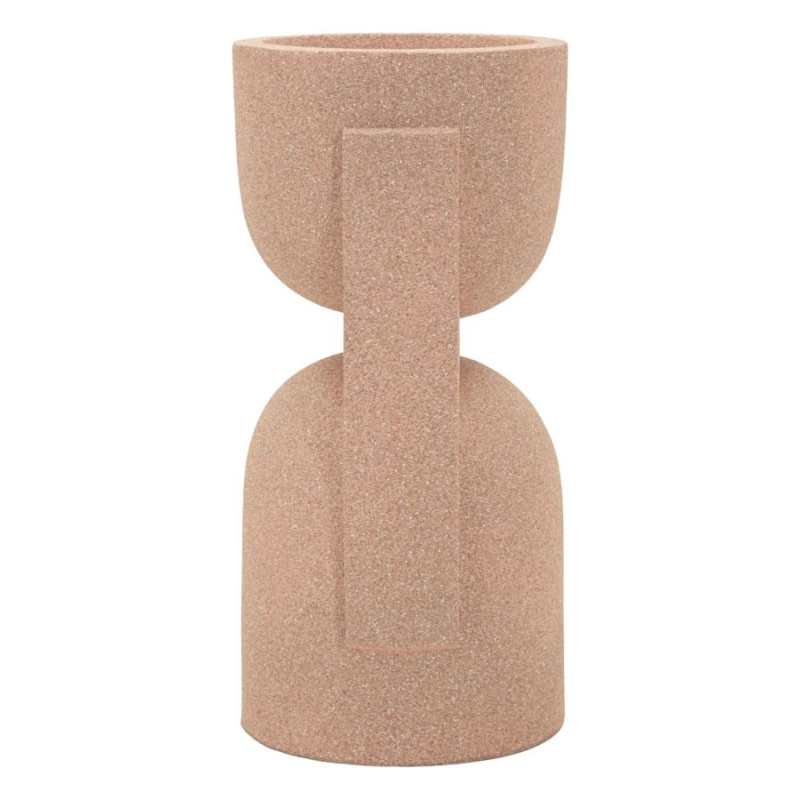 Porte-vase extérieur Nui – cache-pot contemporain – 36 x 34 x 70,5 cm (ouverture Ø 27 cm)