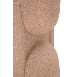 Porte-vase extérieur Nui – cache-pot contemporain – 36 x 34 x 70,5 cm (ouverture Ø 27 cm)