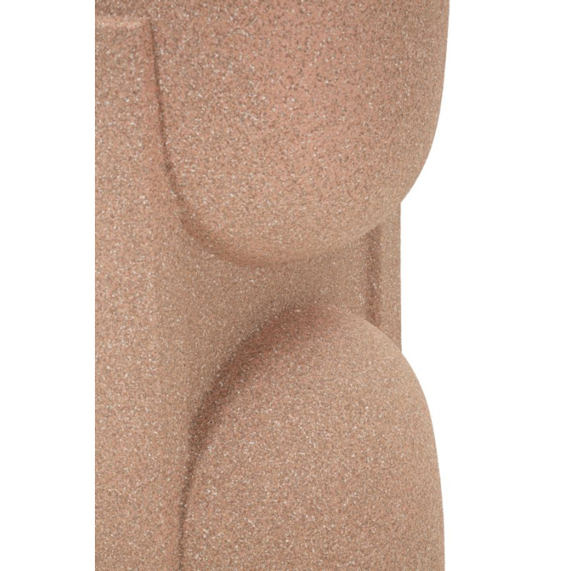Porte-vase extérieur Nui – cache-pot contemporain – 36 x 34 x 70,5 cm (ouverture Ø 27 cm)