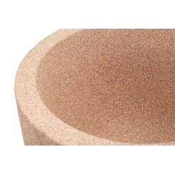 Porte-vase extérieur Nui – cache-pot contemporain – 36 x 34 x 70,5 cm (ouverture Ø 27 cm)