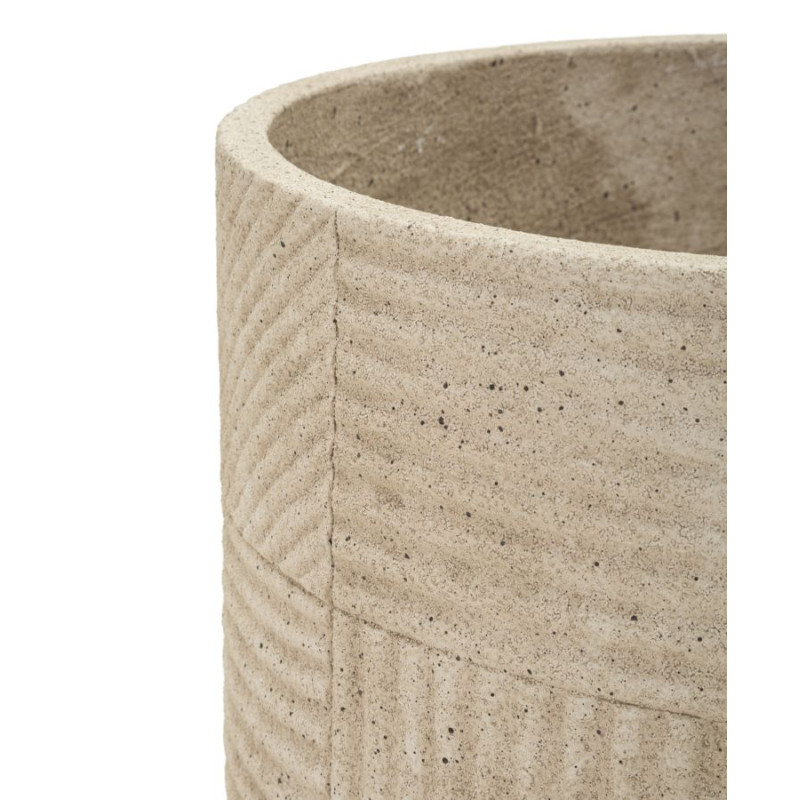 Ensemble de 3 cache-pots Venezuela – pots extérieurs modernes – Ø 43 x 39 cm, Ø 36,5 x 34 cm, Ø 29,5 x 28 cm