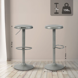 Ensemble de 2 tabourets de bar Williston