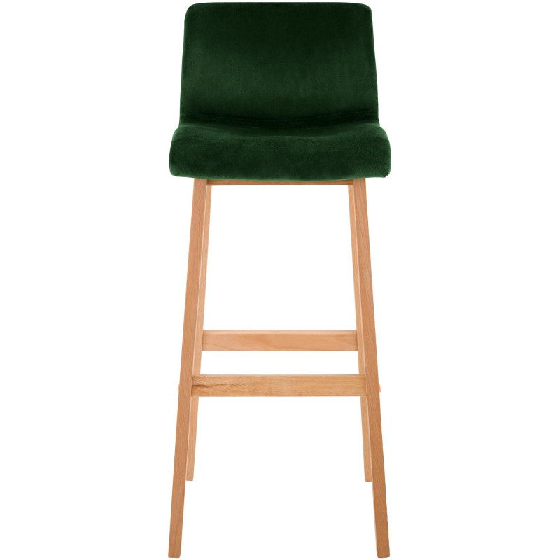 Tabouret de bar Hover Velvet Natura