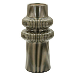 Vase Harmony – vase design moderne – Ø 18 x 36 cm (ouverture Ø 8 cm)