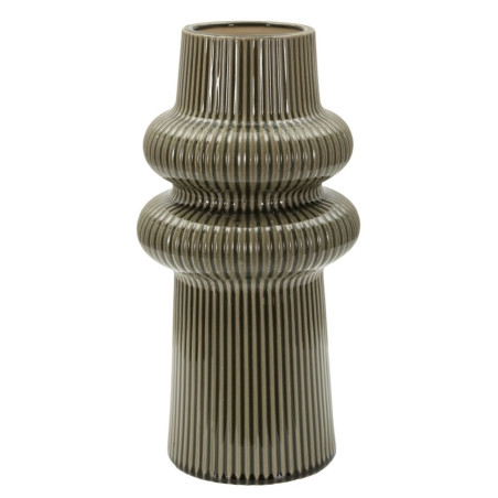 Vase Harmony – vase design moderne – Ø 18 x 36 cm (ouverture Ø 8 cm)