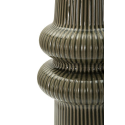 Vase Harmony – vase design moderne – Ø 18 x 36 cm (ouverture Ø 8 cm)