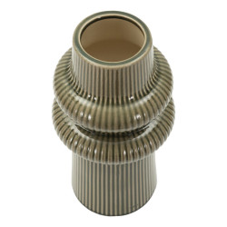 Vase Armony – vase contemporain – Ø 13 x 25 cm (ouverture Ø 5,5 cm)