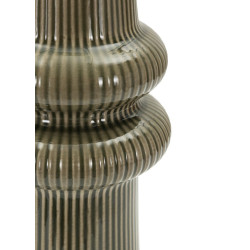 Vase Armony – vase contemporain – Ø 13 x 25 cm (ouverture Ø 5,5 cm)