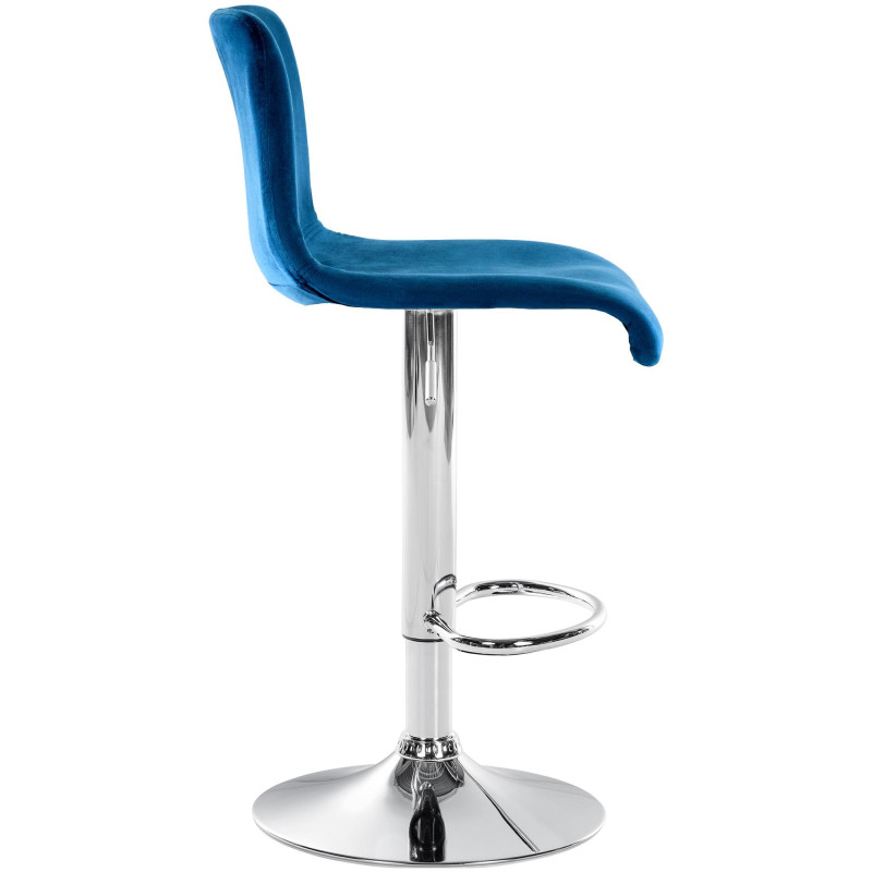 Tabouret de bar Hover Velvet C