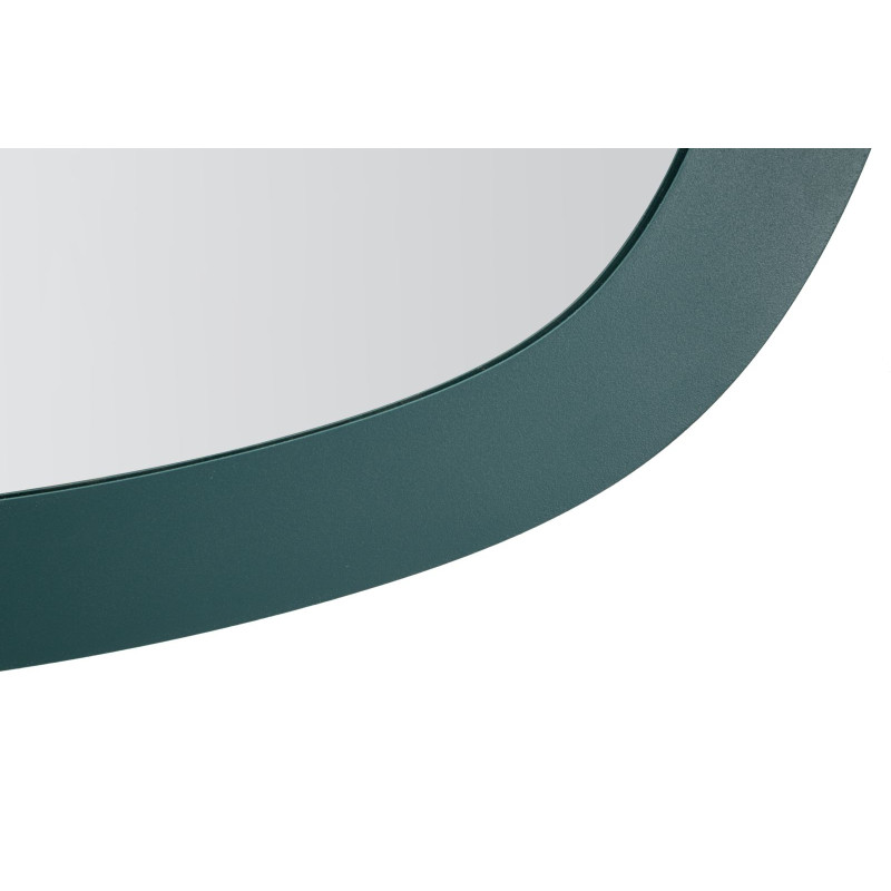 Miroir mural Saturno bleu – miroir design moderne – 71 x 1,5 x 48 cm