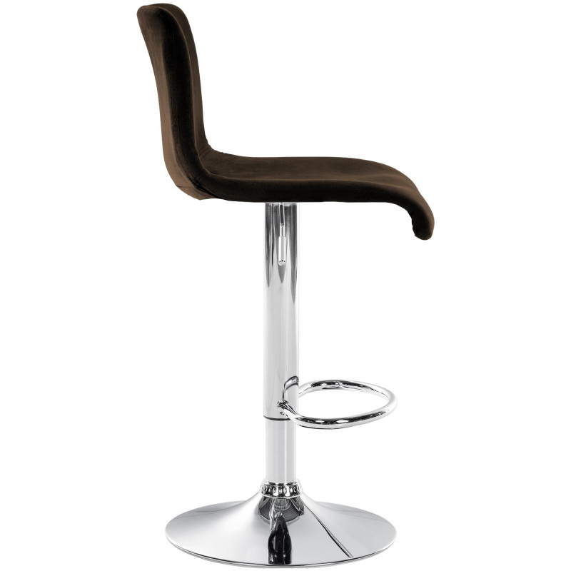 Tabouret de bar Hover Velvet C