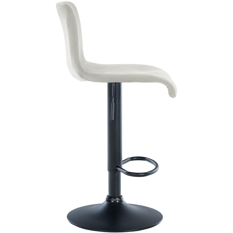 Tabouret de bar en velours Hover B