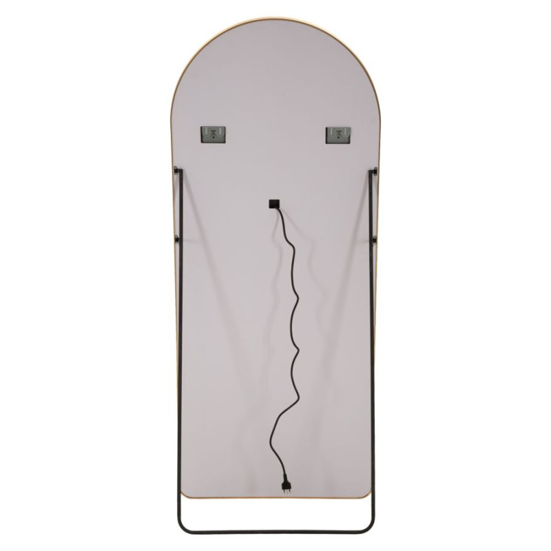 Miroir sur pied LED Hollywood arc – miroir lumineux design – 70 x 6 x 45 x 170 cm (3 couleurs)