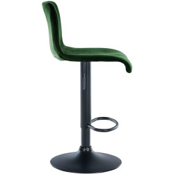 Tabouret de bar en velours Hover B