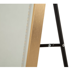 Miroir de sol LED arc – miroir lumineux contemporain – 50 x 3 x 38 x 160 cm (3 couleurs)