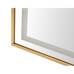 Miroir de sol LED arc – miroir lumineux contemporain – 50 x 3 x 38 x 160 cm (3 couleurs)