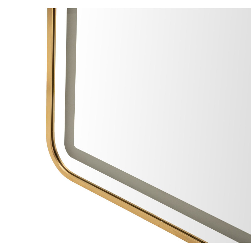 Miroir de sol LED rectangulaire – miroir lumineux moderne – 50 x 3 x 38 x 160 cm (3 couleurs)