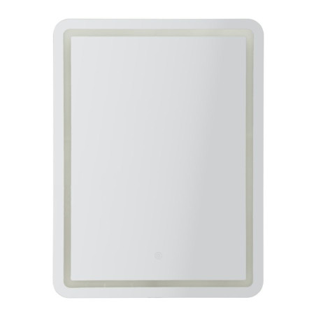 Miroir mural LED rectangulaire – miroir lumineux design – 60 x 3,5 x 80 cm (3 couleurs)