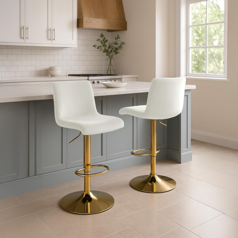 Tabouret de bar Hover Velvet G