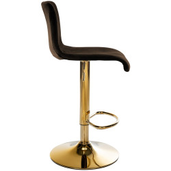 Tabouret de bar Hover Velvet G