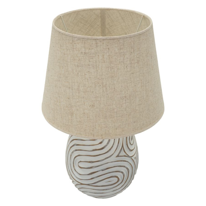 Lampe de table Oblix – lampe design moderne – Ø 35 x 55 cm