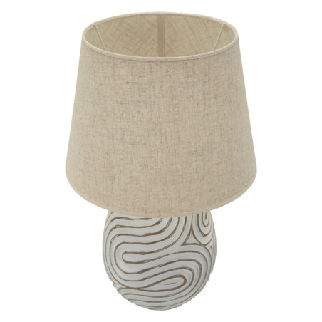 Lampe de table Oblix – lampe design moderne – Ø 35 x 55 cm