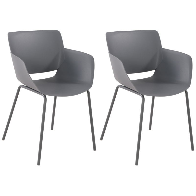 Ensemble de 2 chaises Alpena