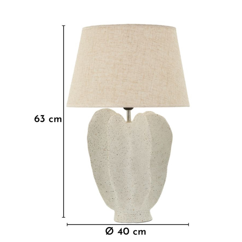 Lampe de table Ester – lampe contemporaine – Ø 40 x 63 cm