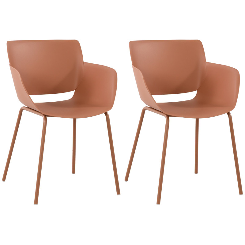 Ensemble de 2 chaises Alpena