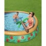 Kit Piscine hors sol autoportante BESTWAY - Fast Set - 457 x 84 cm - Ronde (Livrée avec une pompe de filtration et une échelle)