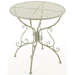Table Amanda vert antique