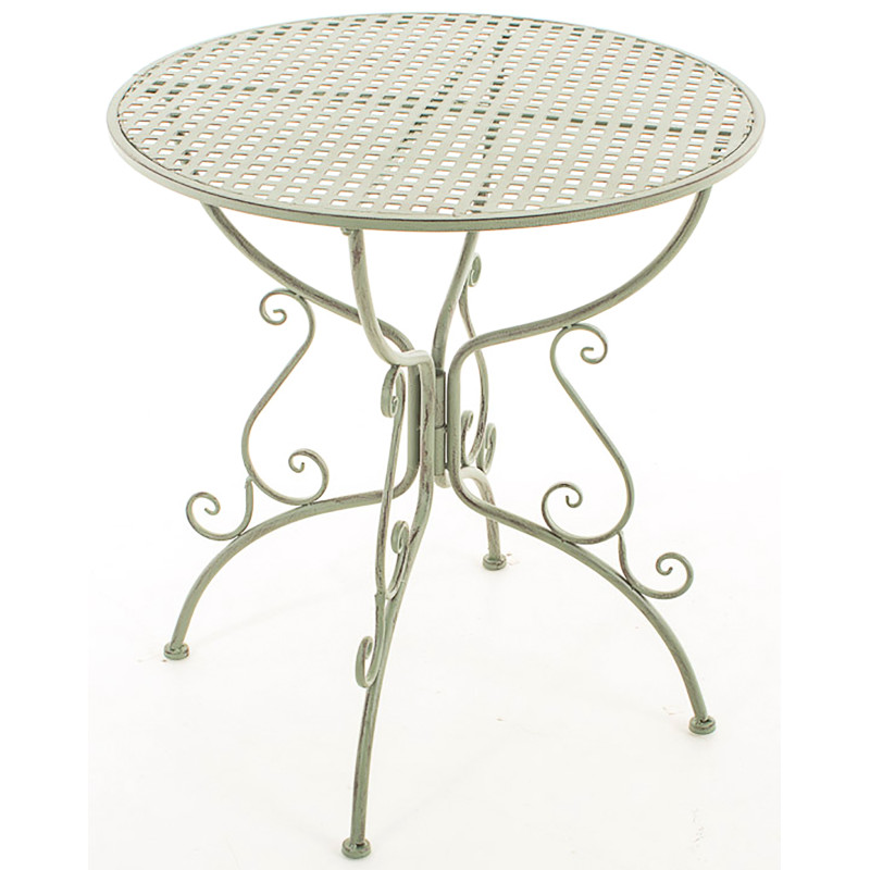 Table Amanda vert antique