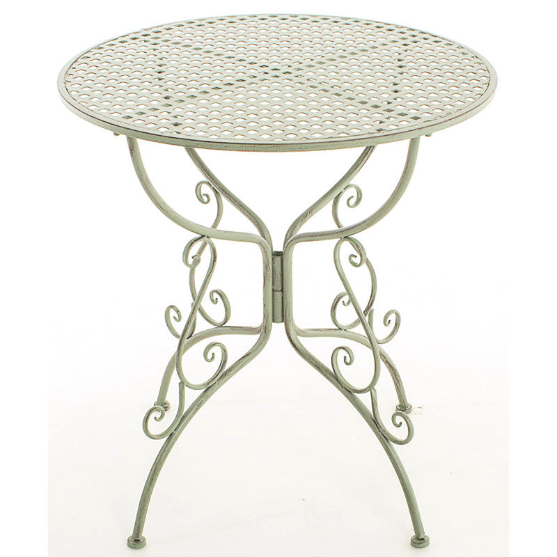 Table Amanda vert antique