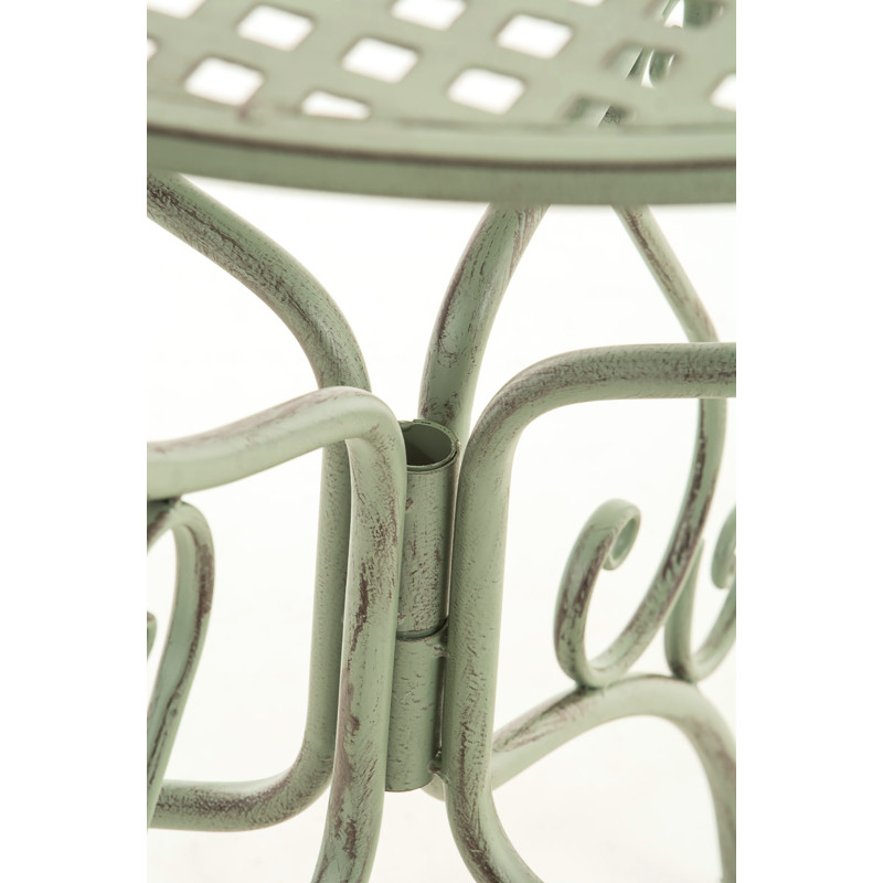Table Amanda vert antique