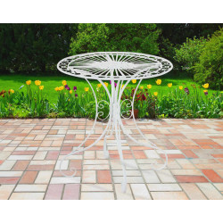 Table Hari blanc