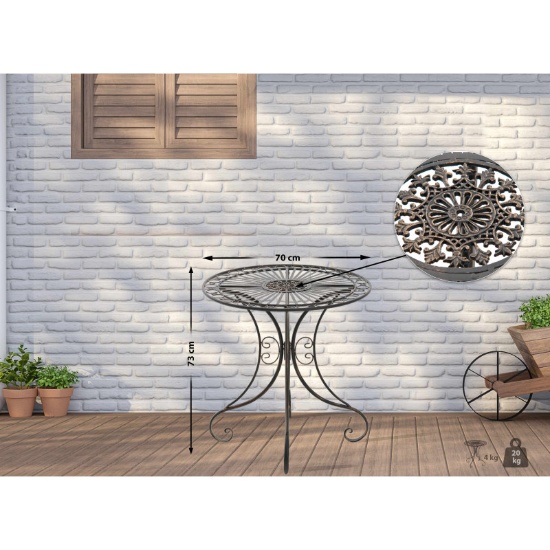 Table Hari bronze