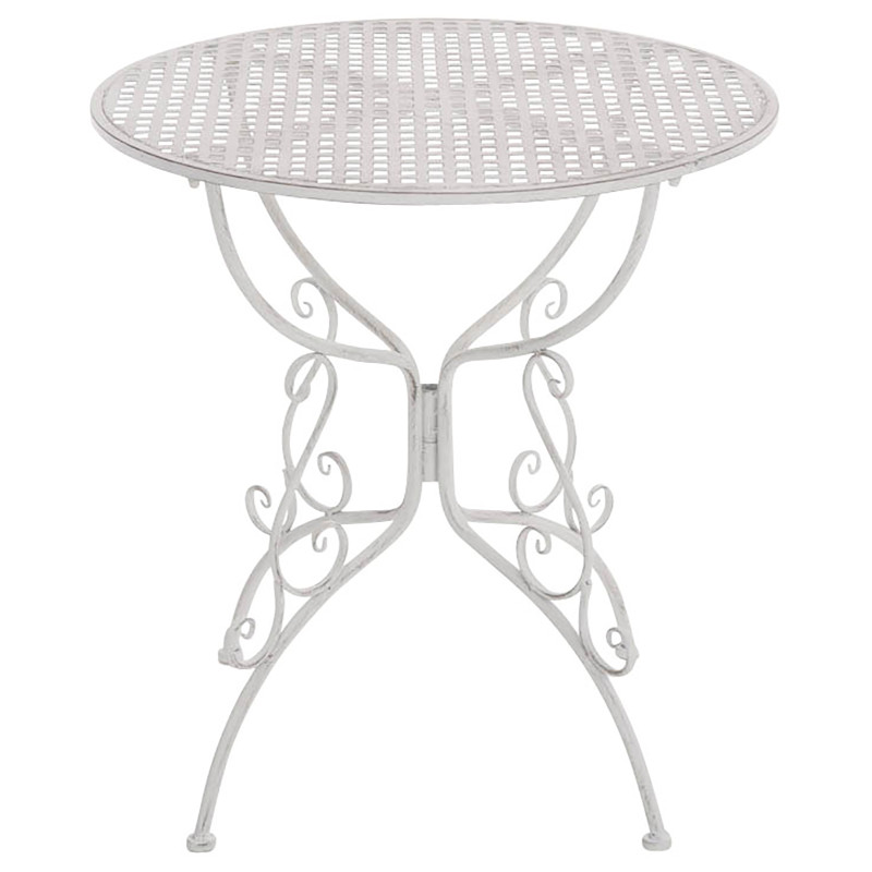 Table Amanda blanc antique