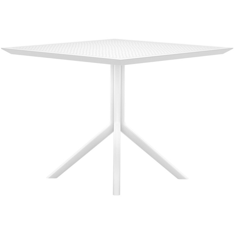 Table Sky 80 cm blanc