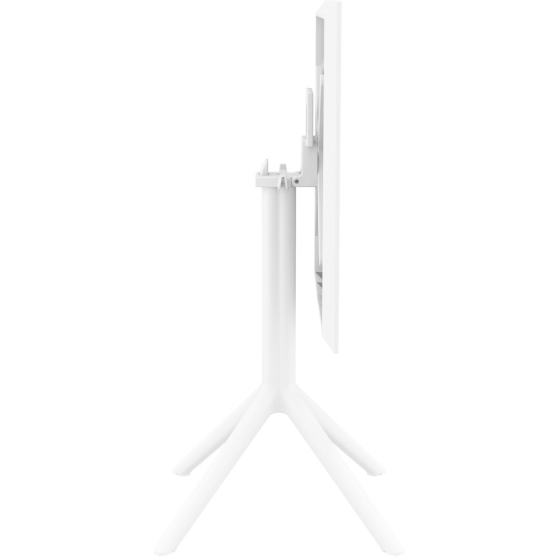 Table pliante Sky carrée blanc