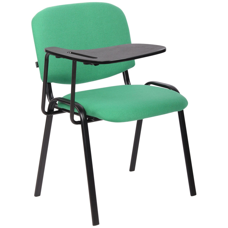Chaise Ken avec table pliante en tissu vert