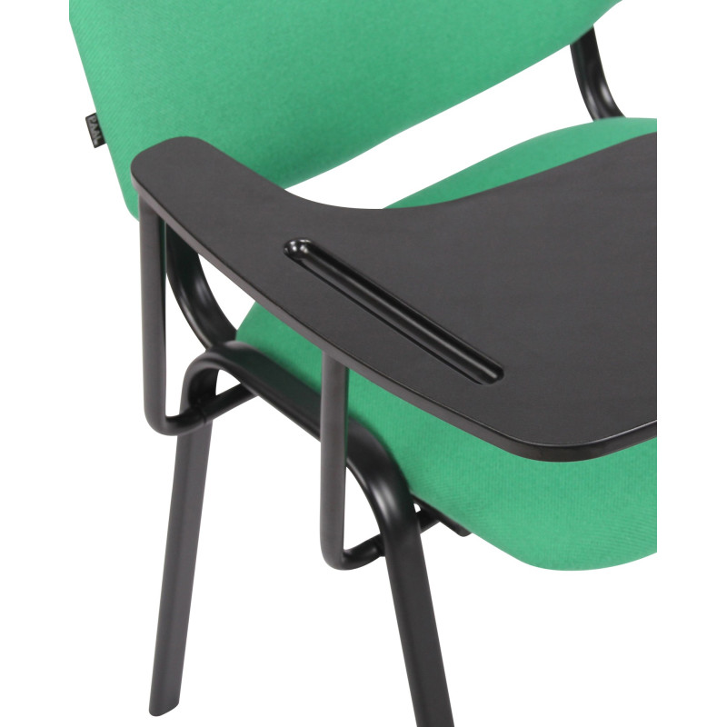 Chaise Ken avec table pliante en tissu vert