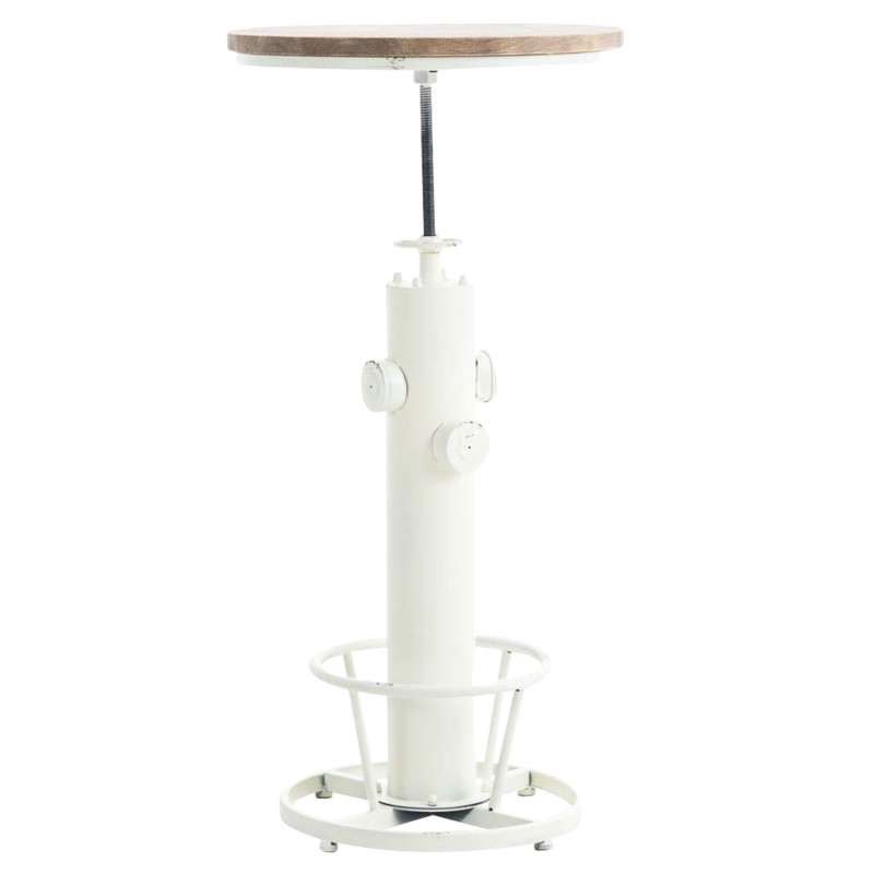 Table de bar Ruhr blanc antique