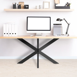 Pieds de table Biloxi M noir