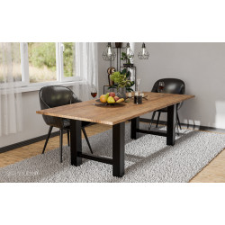 Pieds de table Harry noir