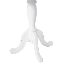 Table d'appoint Goa 70 naturel/blanc