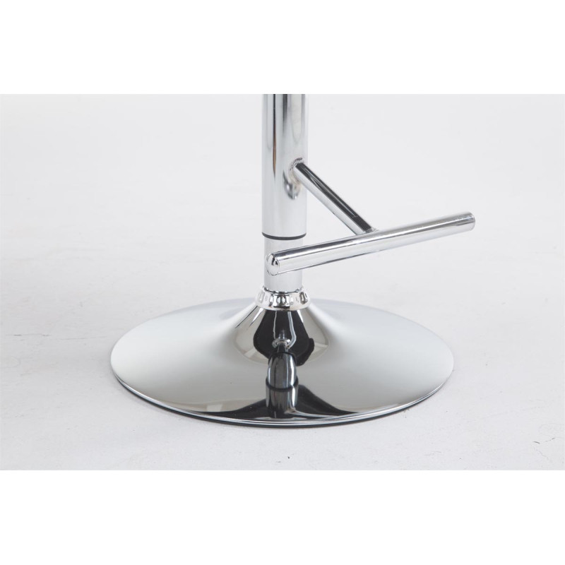 Tabouret de bar Los Angeles tissu C crème